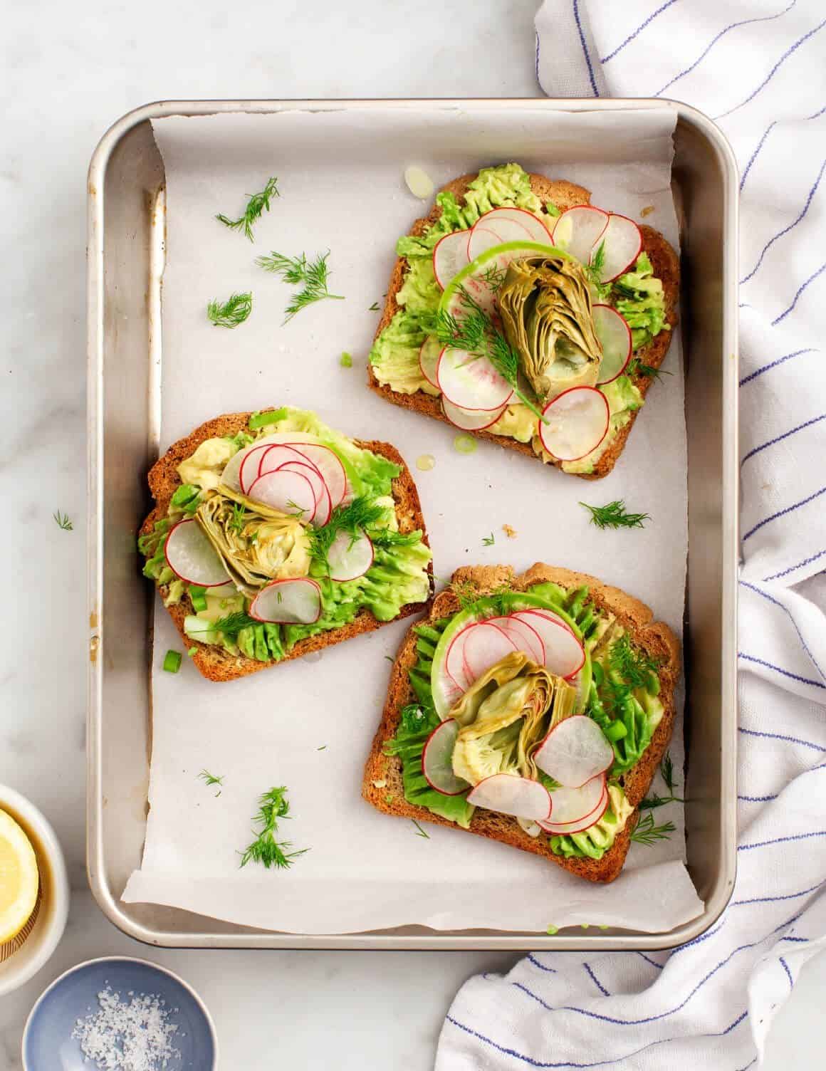 Artichoke Avocado Toast Artichoke Avocado Toast
