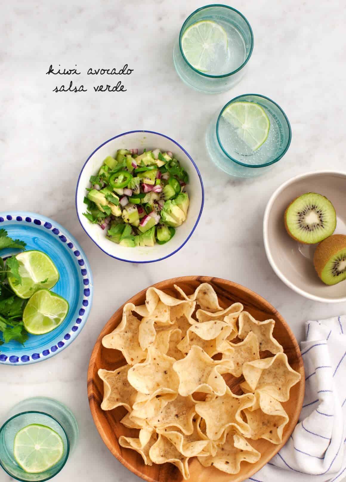Kiwi Avocado Salsa Verde Kiwi Avocado Salsa Verde