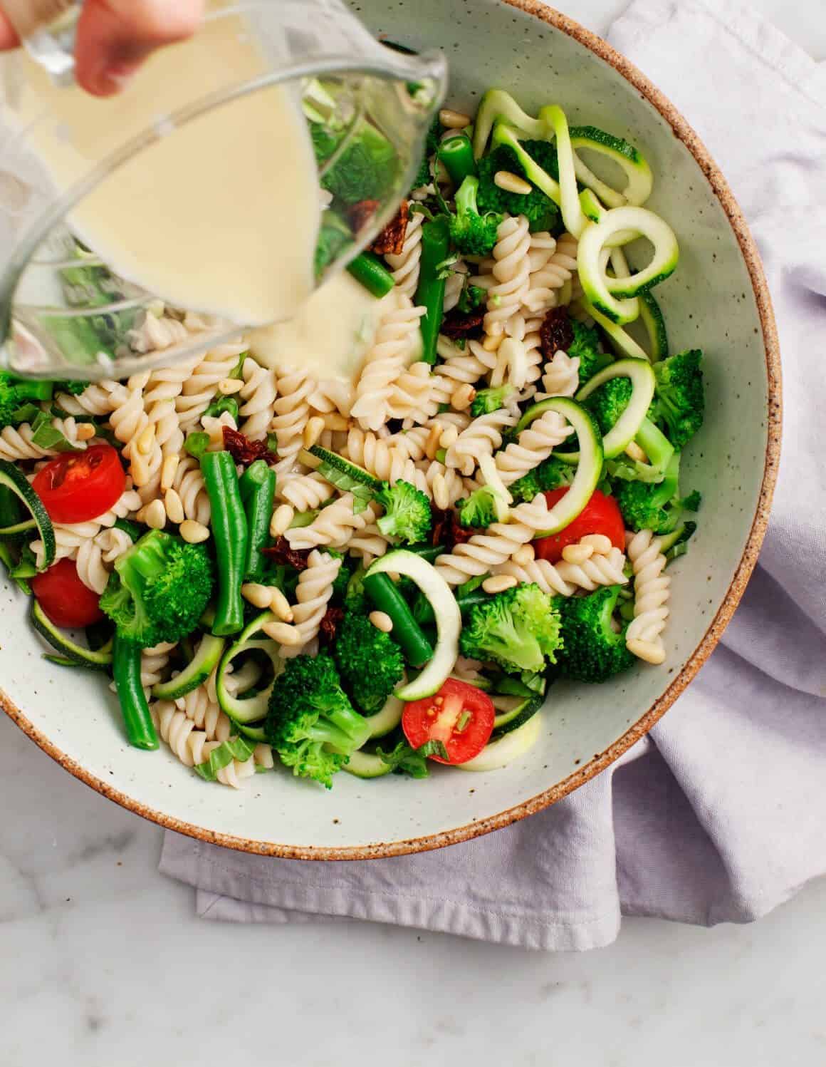 Broccoli Tahini Pasta Salad Recipe Love and Lemons