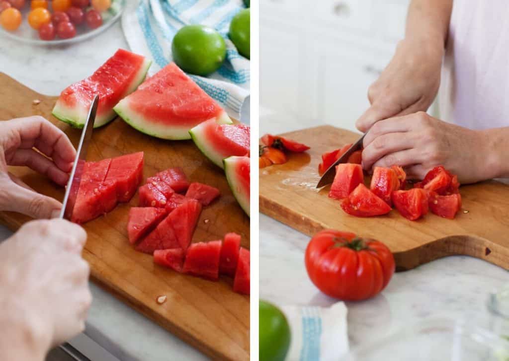 Watermelon Gazpacho Recipe Love and Lemons