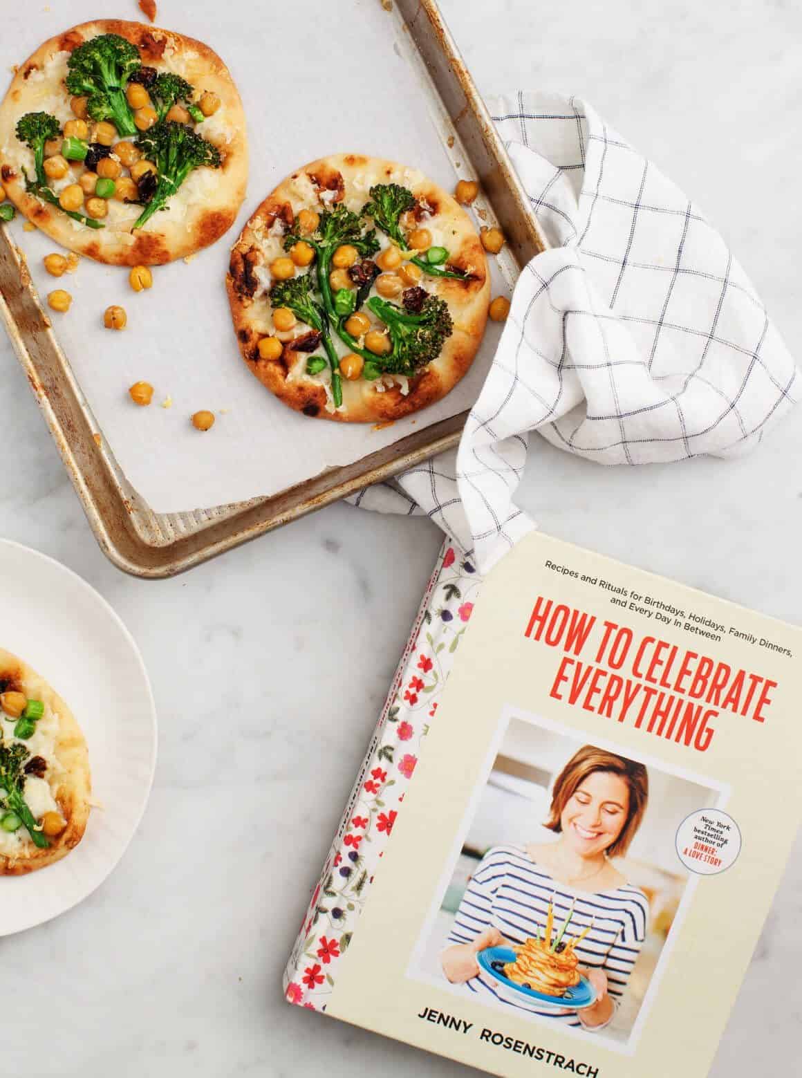 Jenny's Broccolini Chickpea Pizza Jenny's Broccolini Chickpea Pizza