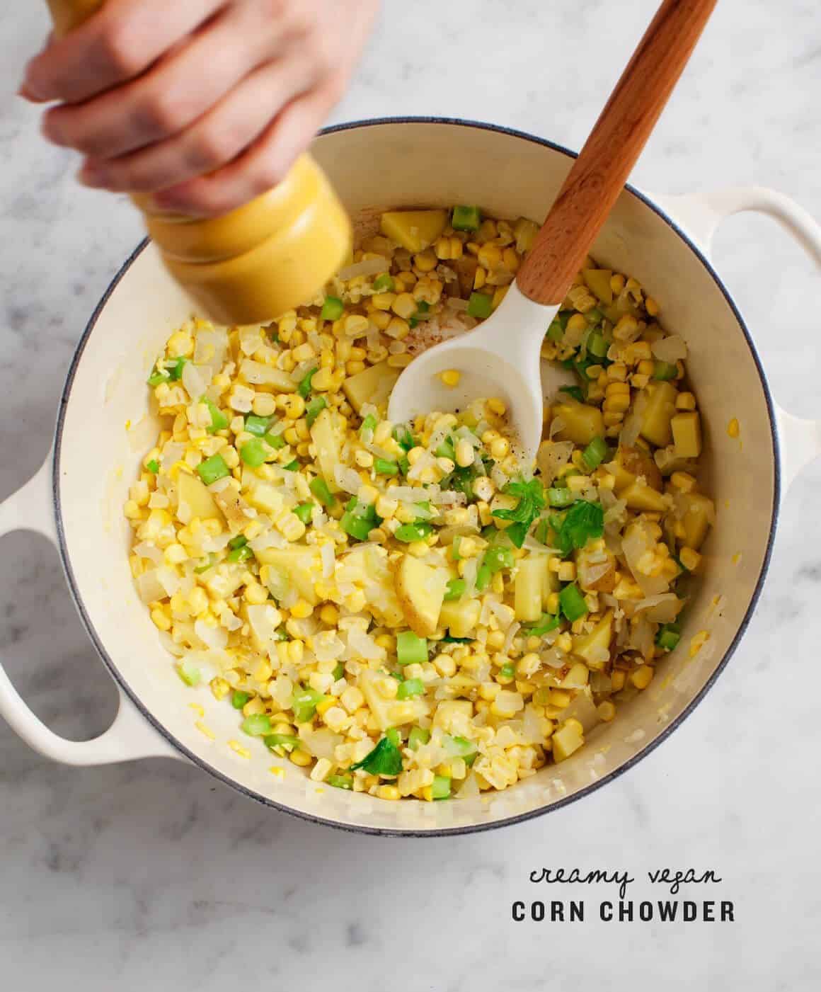 10 Favorite Soup Season Recipes Creamy Vegan Corn Chowder