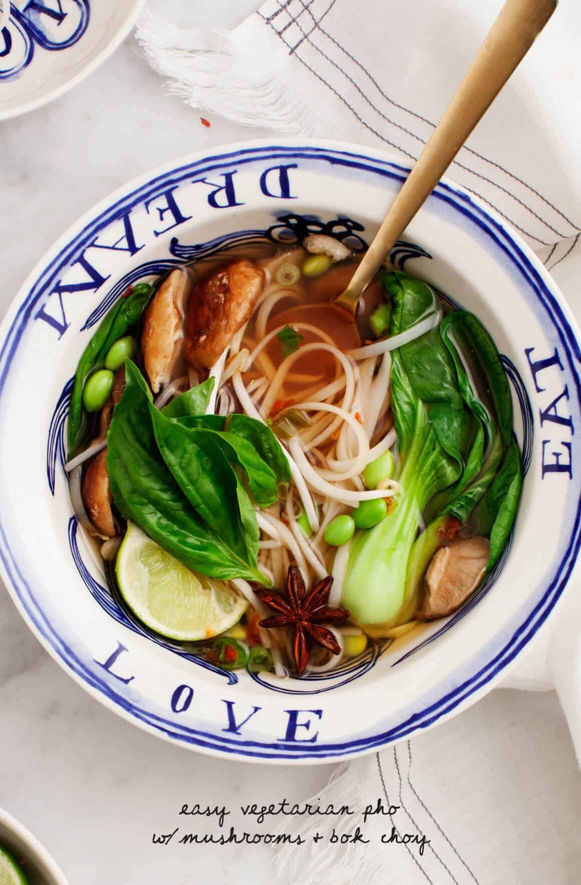 10 Favorite Soup Season Recipes Easy Vegetarian Pho (vegan & gluten free)
