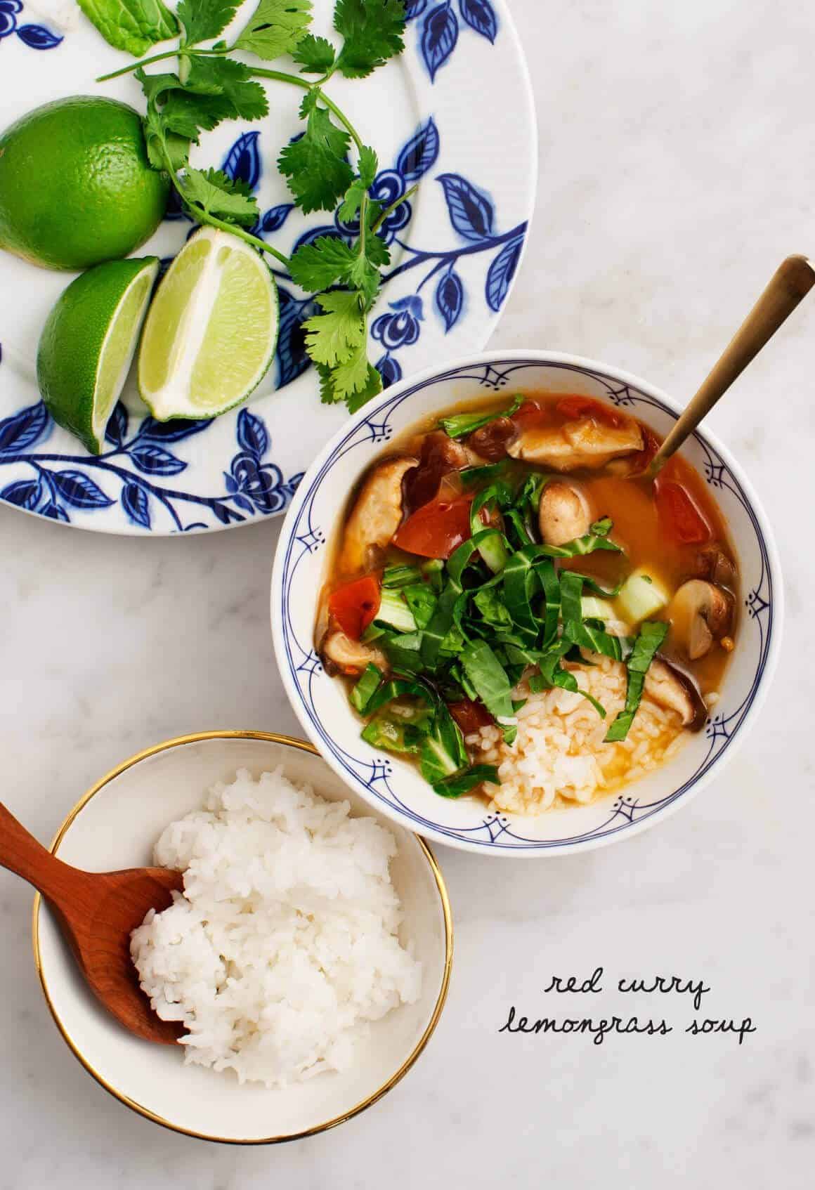 10 Favorite Soup Season Recipes Red Curry Lemongrass Soup