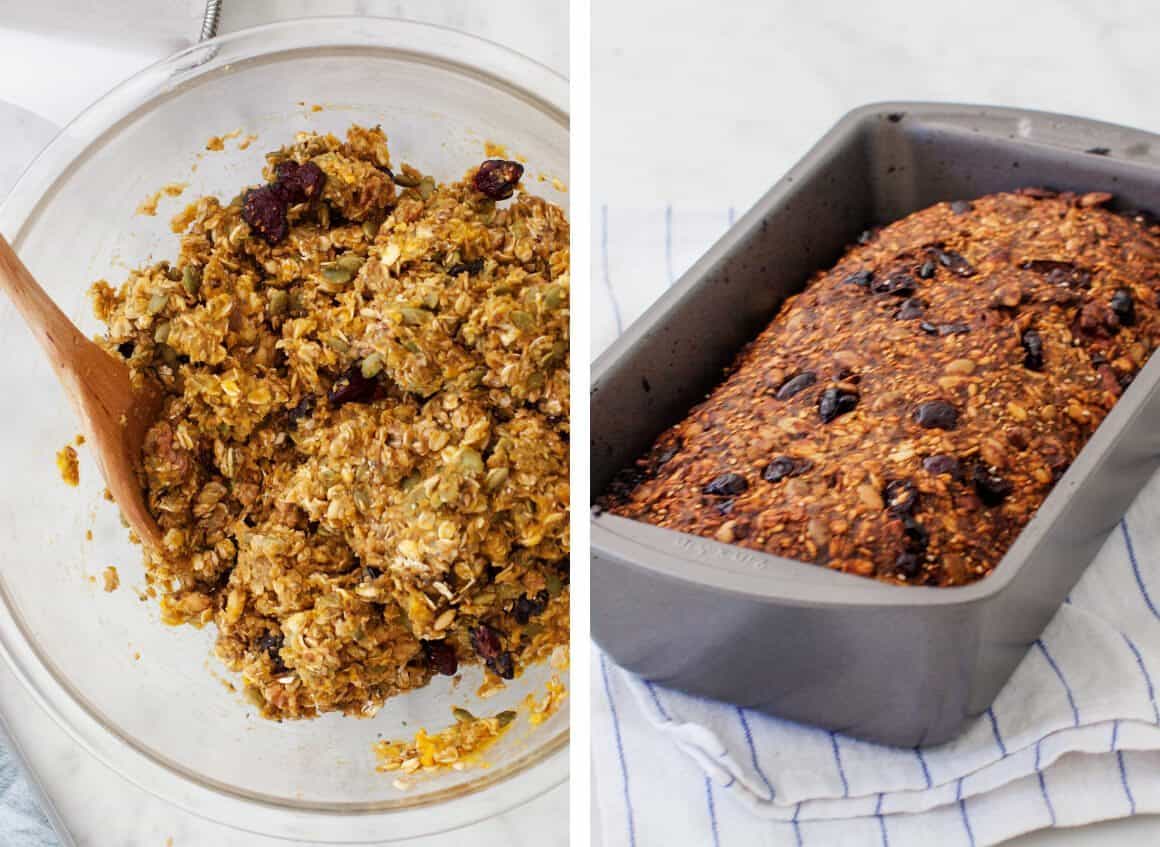 Alanna's Pumpkin Cranberry Nut and Seed Loaf Alanna's Pumpkin Cranberry Nut & Seed Loaf