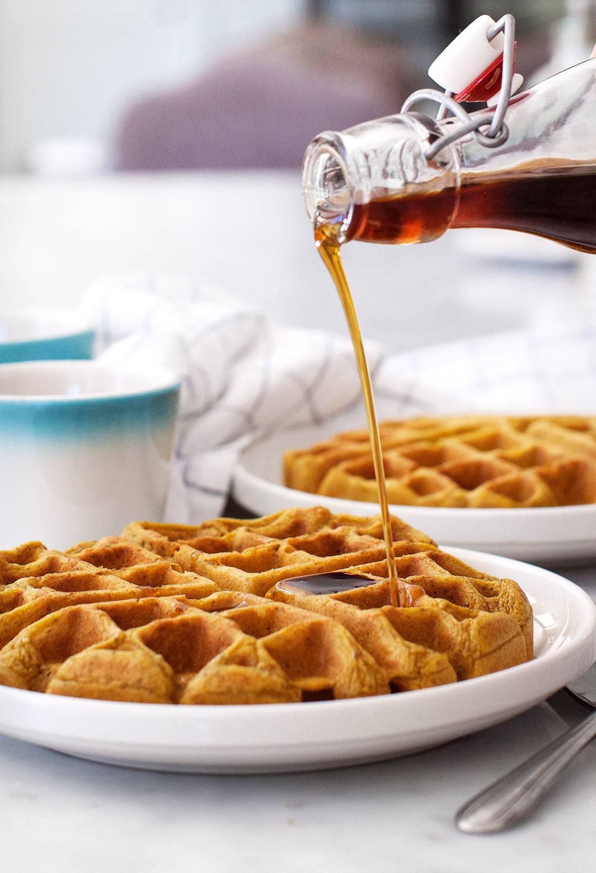 pumpkin waffle recipe