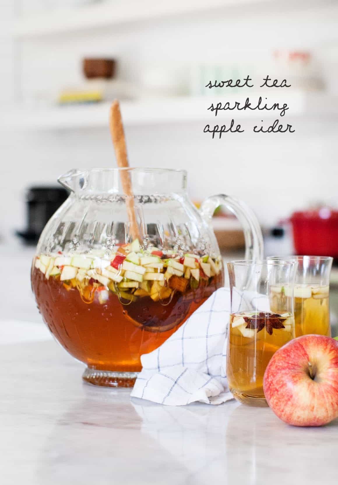 Sweet Tea Sparkling Apple Cider