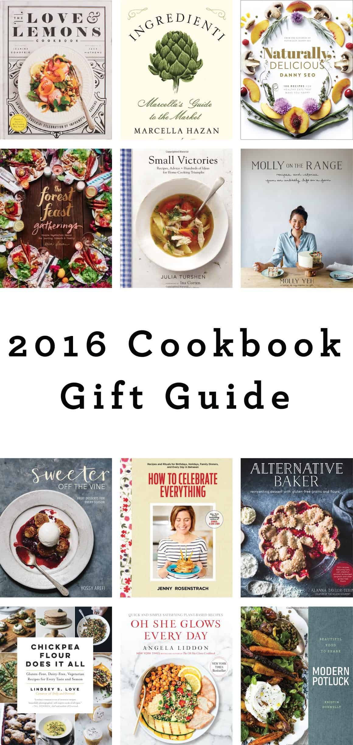 2016 Cookbook Gift Guide