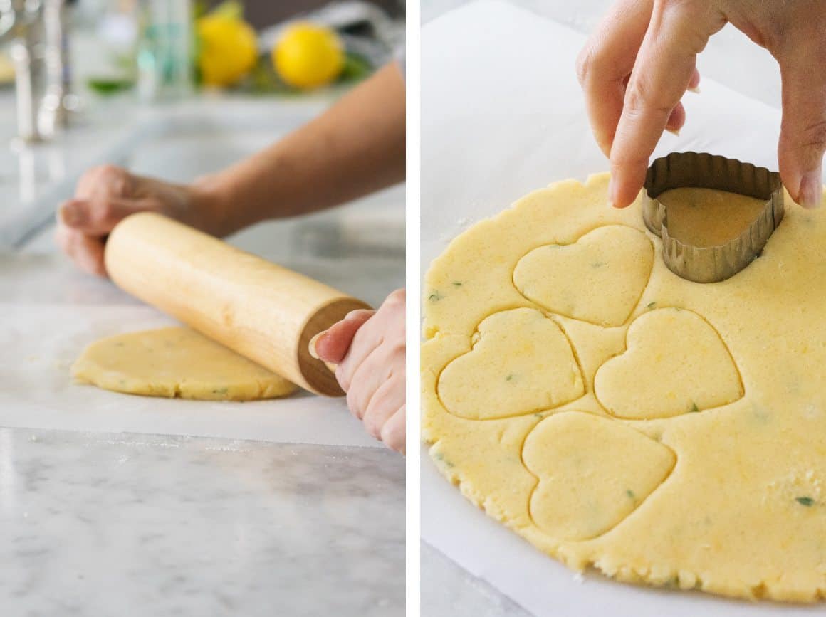 lemon thyme shortbread