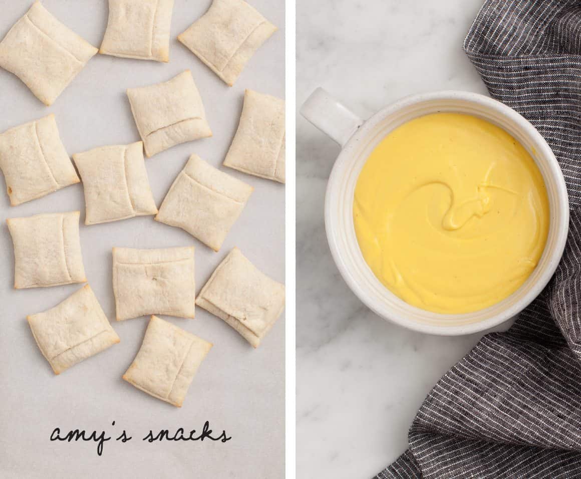 Nacho Snacks with Vegan "Queso" Nacho Snacks with Vegan "Queso"