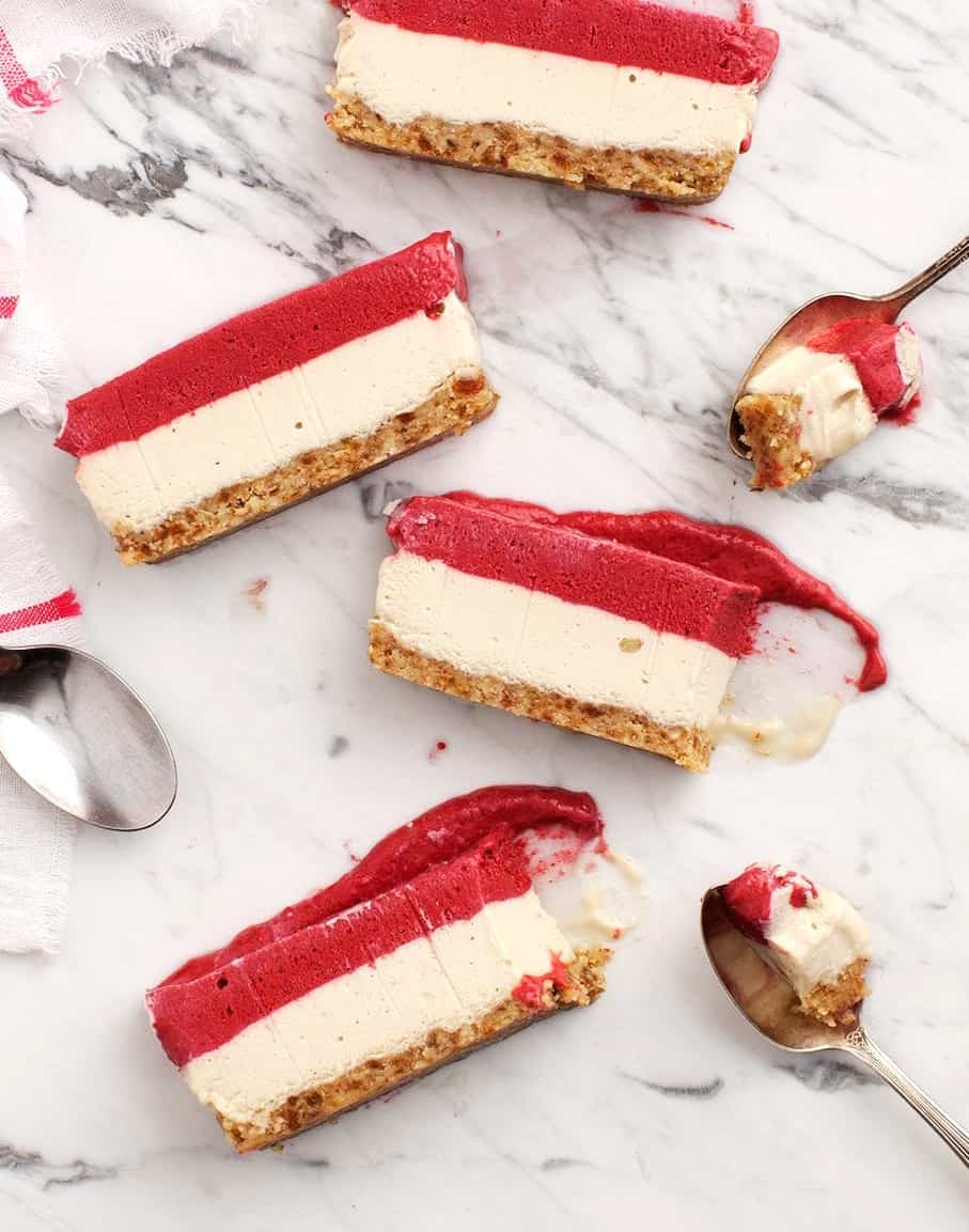 Raspberry Vegan Cheesecake Recipe Love And Lemons