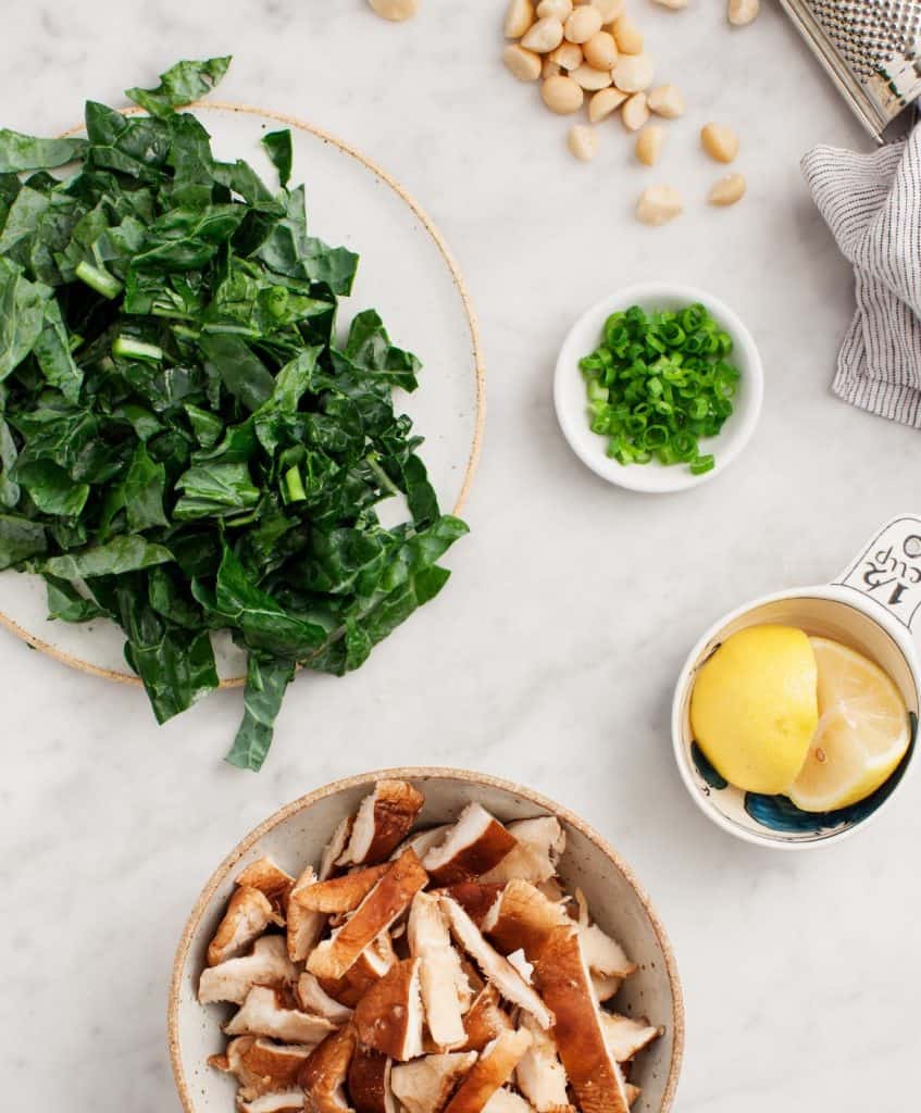 Creamy Vegan Shiitake & Kale Pasta Recipe Love and Lemons