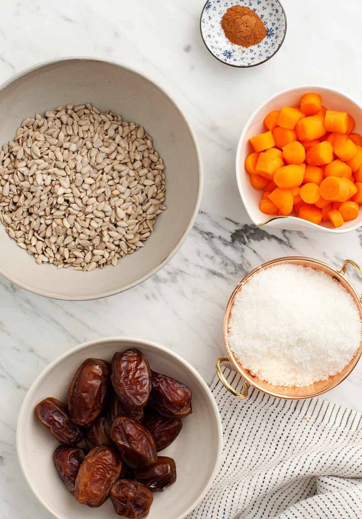 Almost-Raw Carrot Cake Bliss Balls Almost-Raw Carrot Cake Bliss Balls