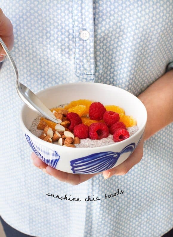 Healthy Easter Brunch Recipes Sunshine Citrus Chia Bowls