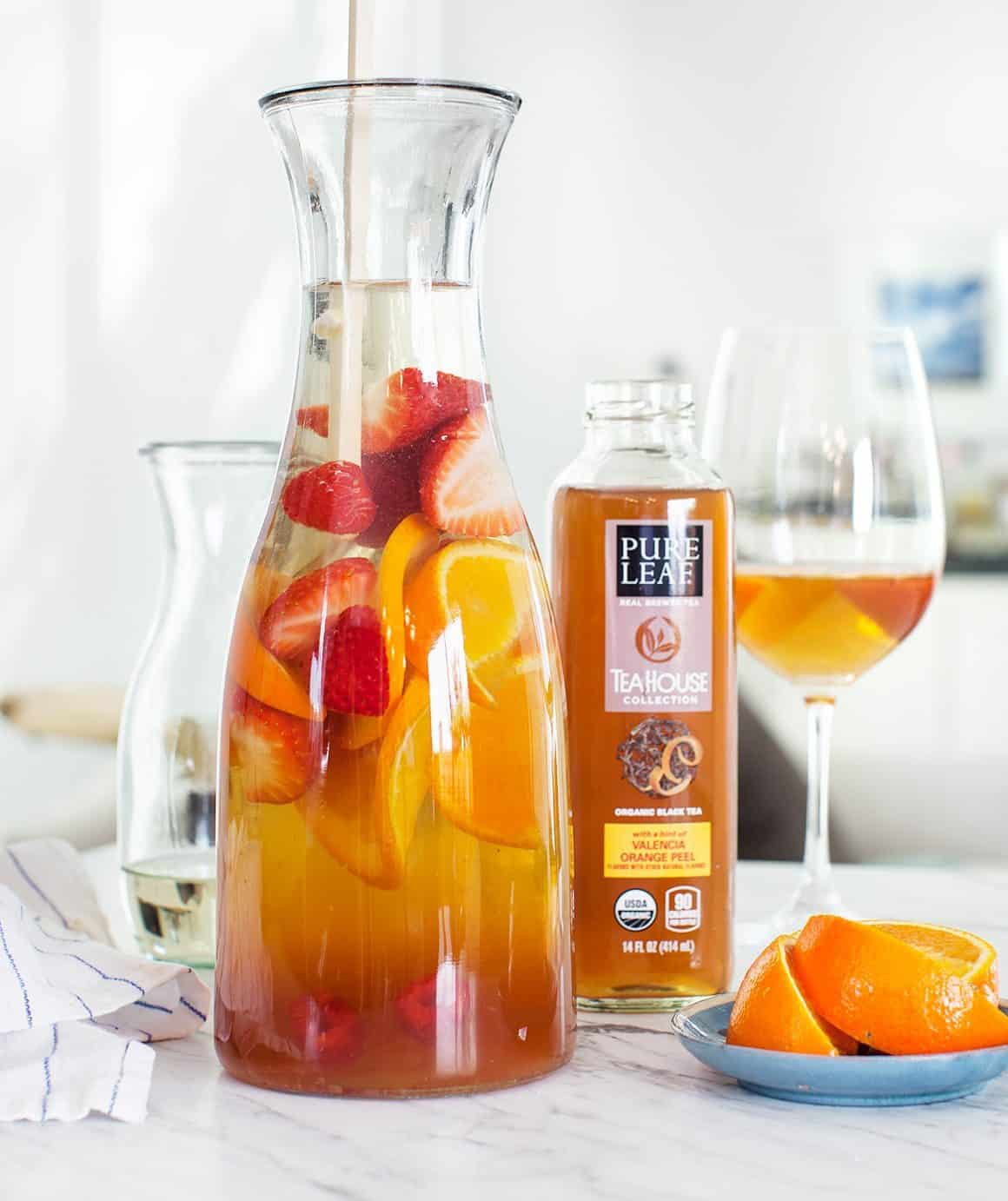 Orange Peel Black Tea Sangria Orange Peel Black Tea Sangria