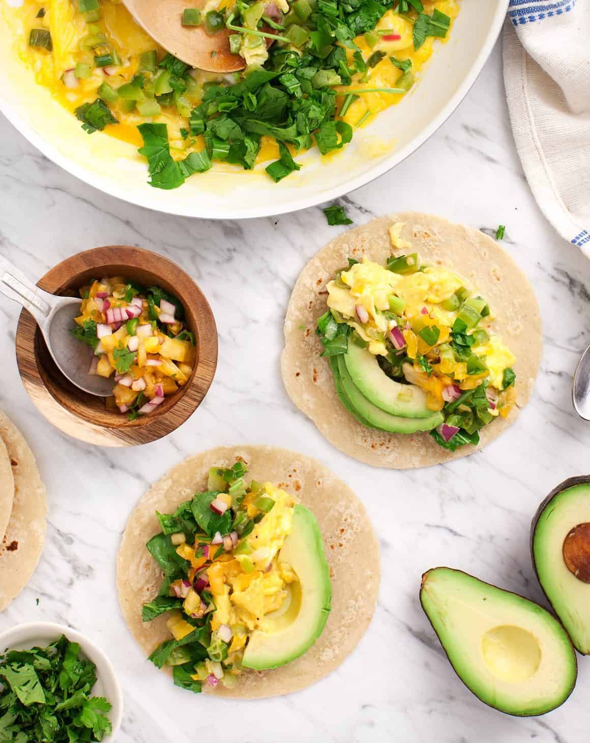 Healthy Breakfast Tacos