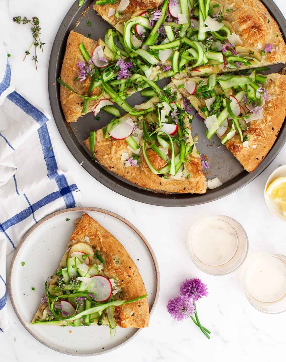 Farmers Market Potato and Asparagus Pizza Farmers Market Potato & Asparagus Pizza