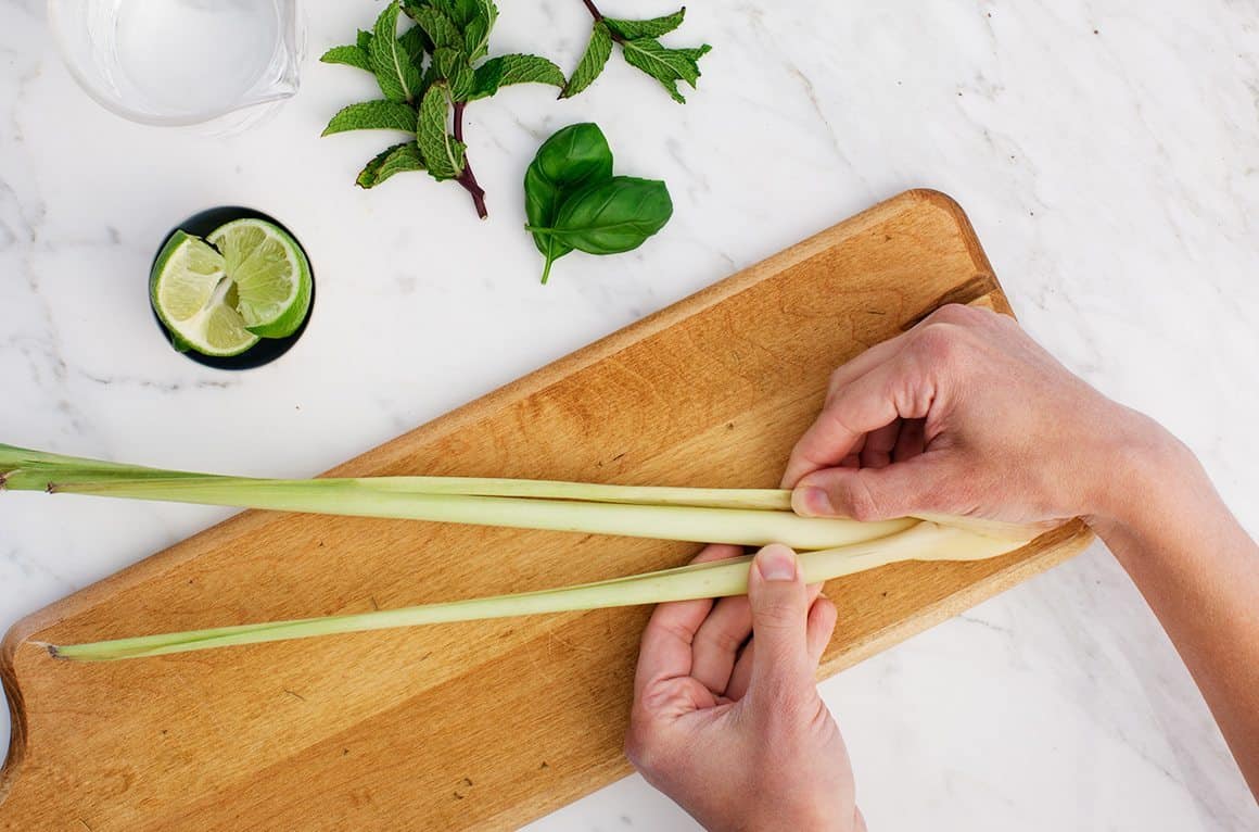 Skinny Lemongrass Mojitos Skinny Lemongrass Mojitos