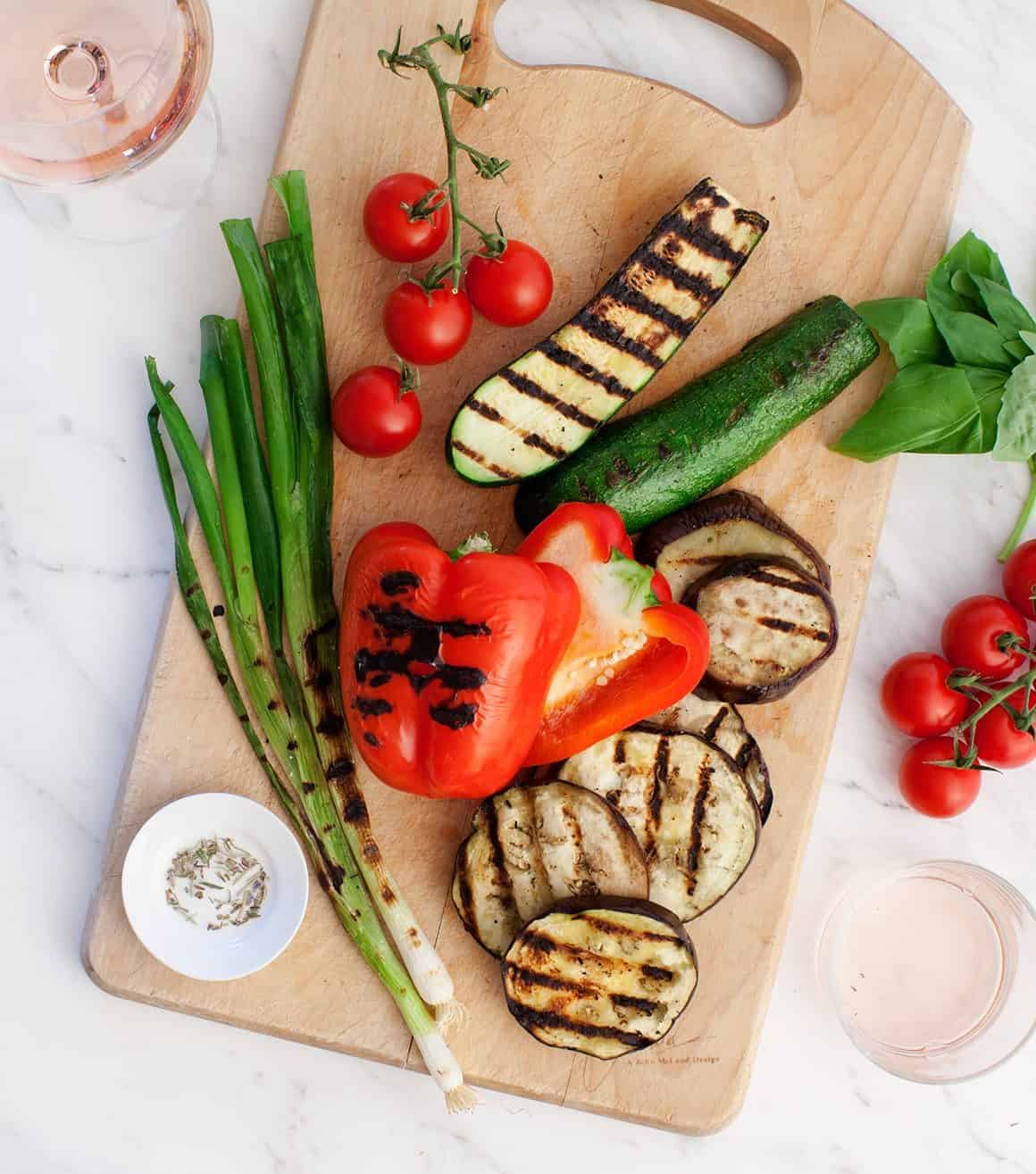 Grilled Ratatouille Tartines Grilled Ratatouille Tartines