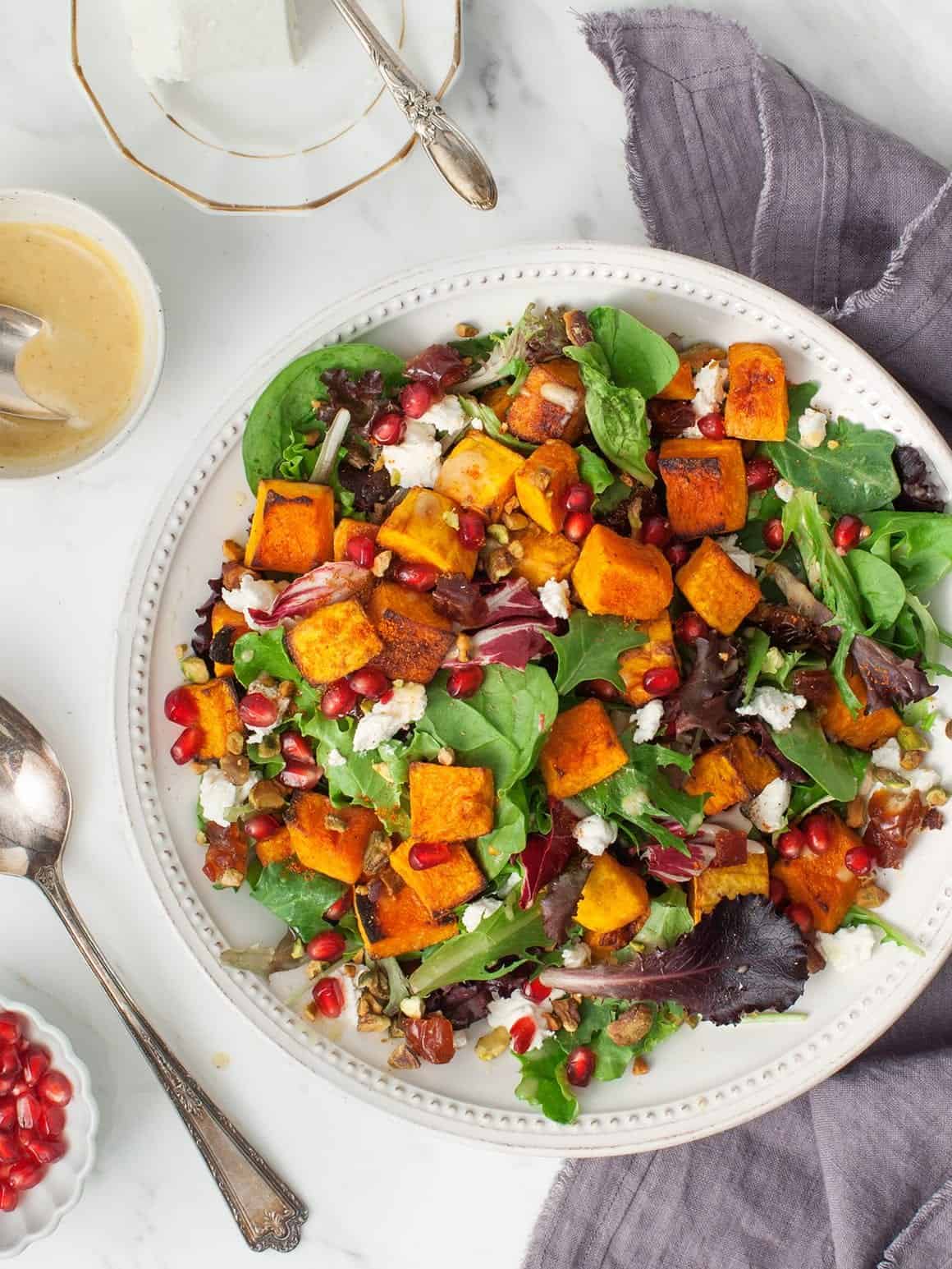 A Spiced-Up Fall Squash Salad