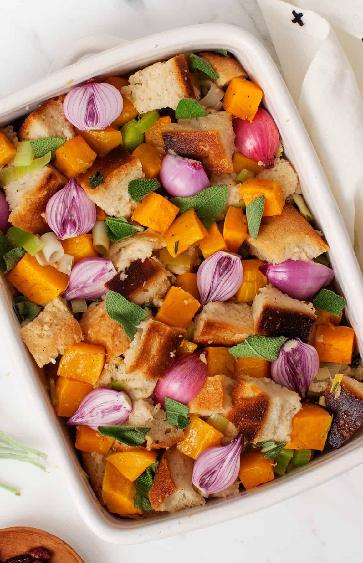 Butternut Squash & Leek Stuffing Recipe - Love and Lemons