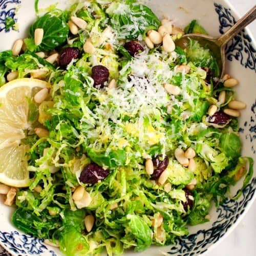 Shaved Brussels Sprout Salad-image