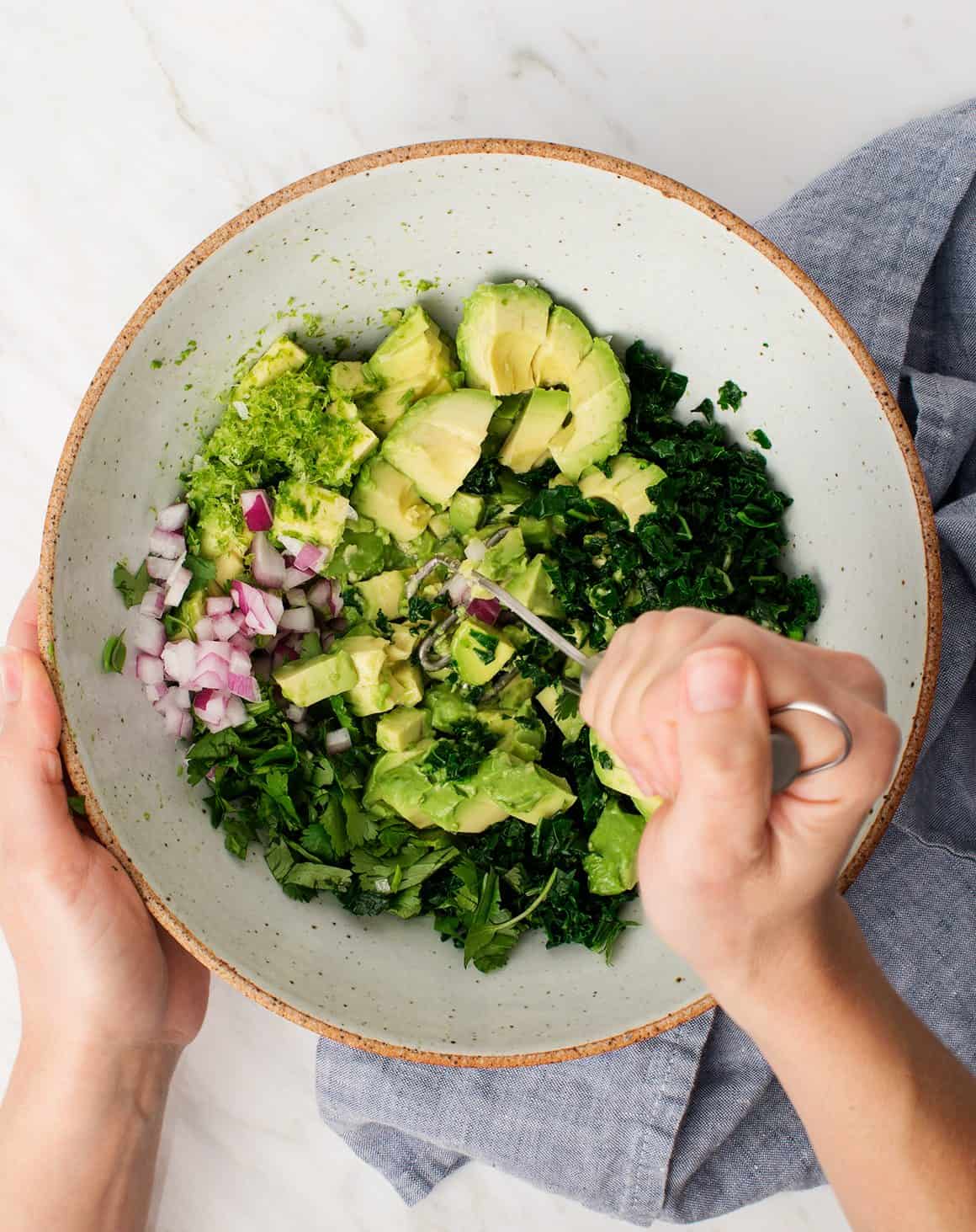 Kale Guacamole