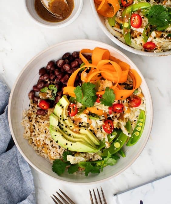 Cauliflower Rice Burrito Bowl Recipe Love and Lemons