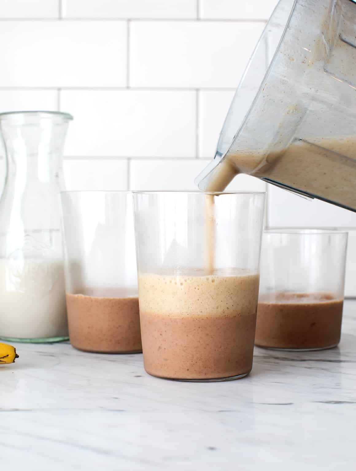 3-Layer Fruit Smoothie Best fruit smoothie recipe