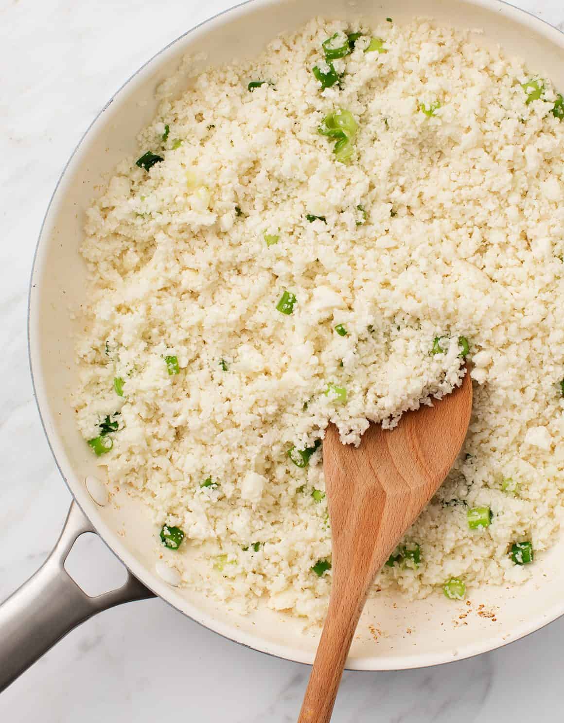 Cauliflower Rice Kimchi Bowls Recipe Love And Lemons