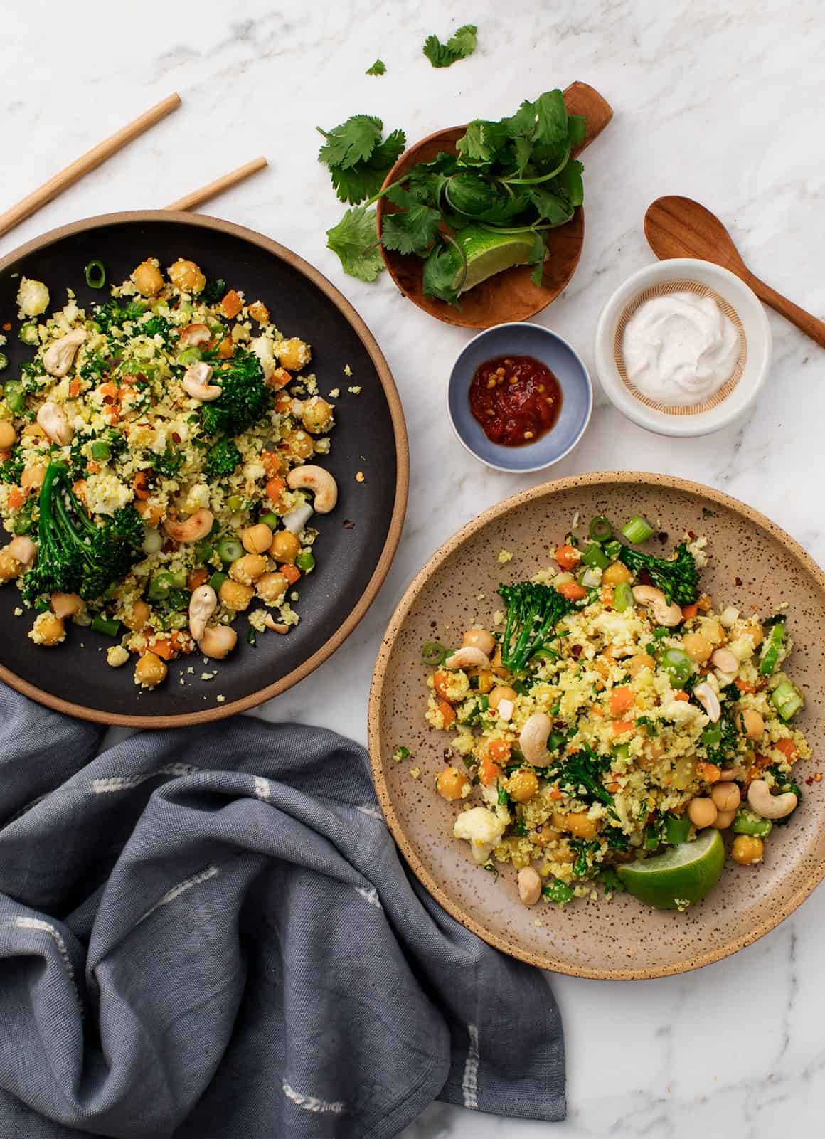 Cauliflower Turmeric Rice Recipe Love and Lemons