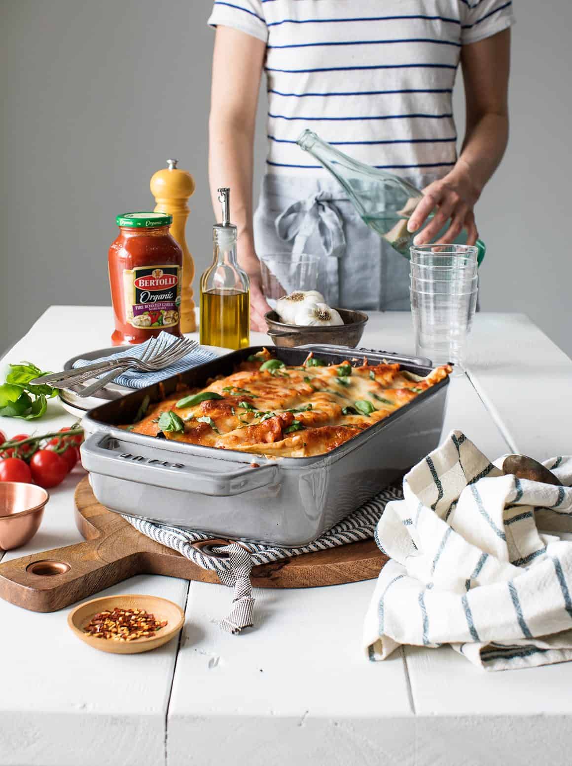 roasted vegetable lasagna recipe