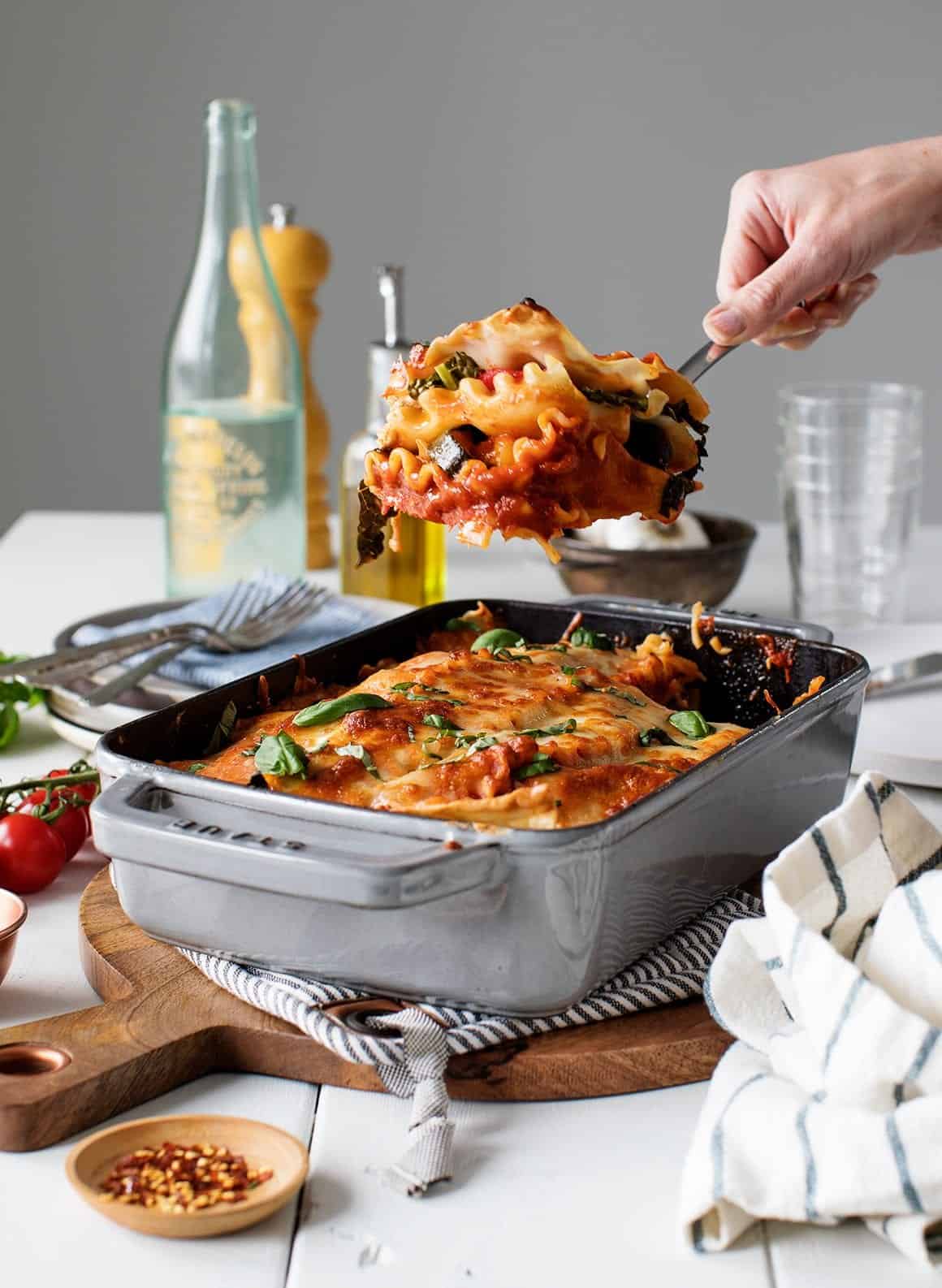 Roasted Vegetable Lasagna Recipe - Love and Lemons