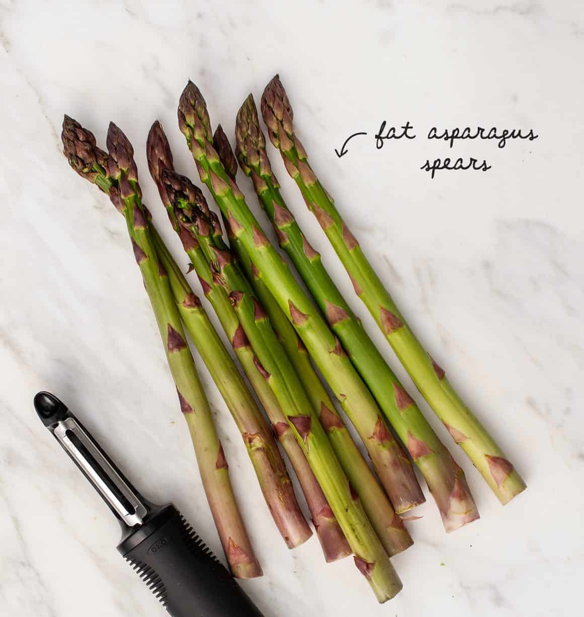 Asparagus Ribbon, Mint & Pea Pesto Toasts