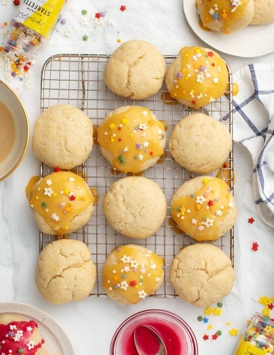 Soft-Baked Vegan Sugar Cookies with Cashew Icing