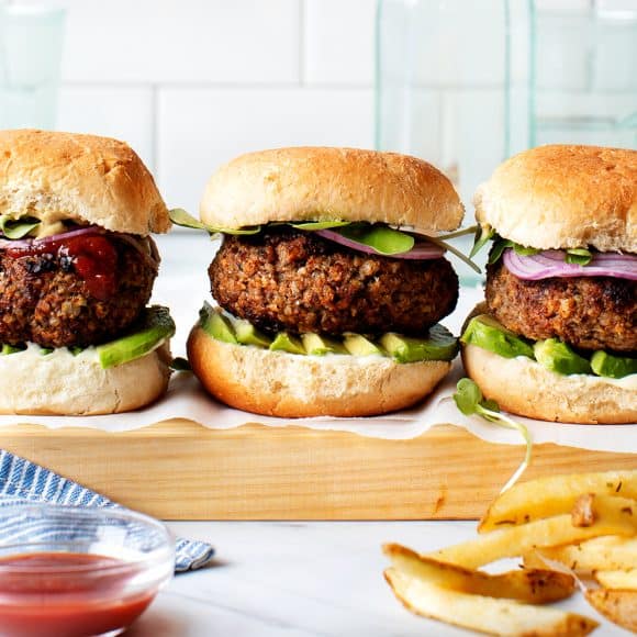 spring dinner recipes - best veggie burger