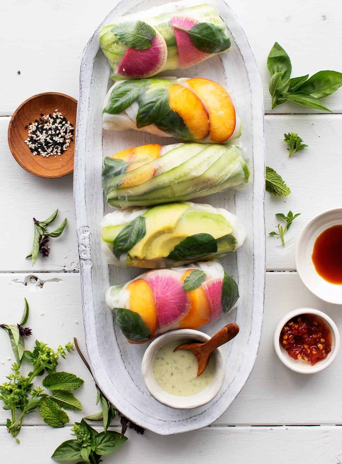 Summer Roll Healthy Snack Recipes