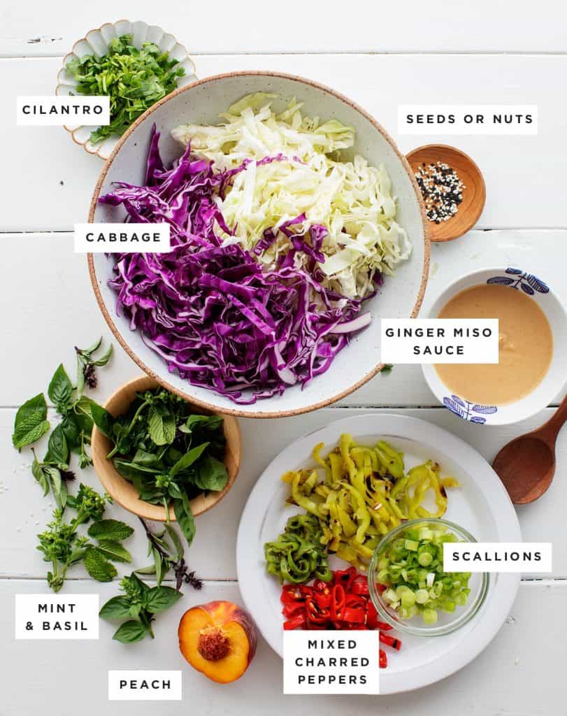 Asian Slaw Recipe Love and Lemons