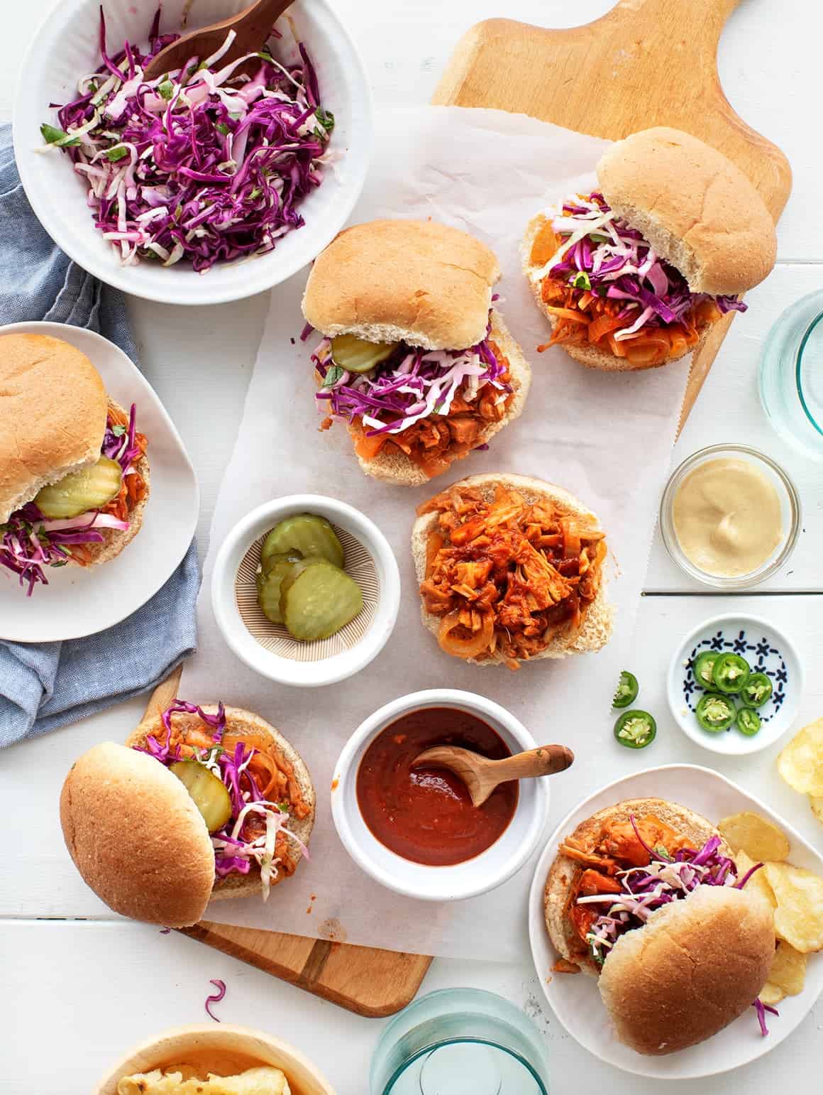 BBQ Jackfruit Sandwiches Recipe Love and Lemons