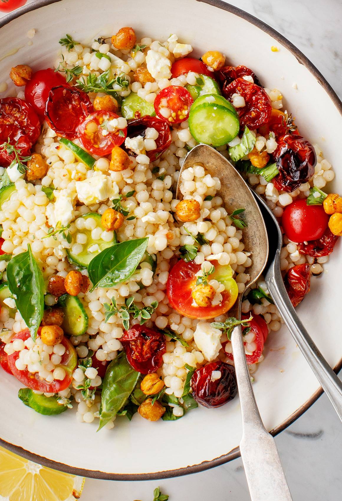 Cherry Tomato Couscous Salad Recipe - Love and Lemons