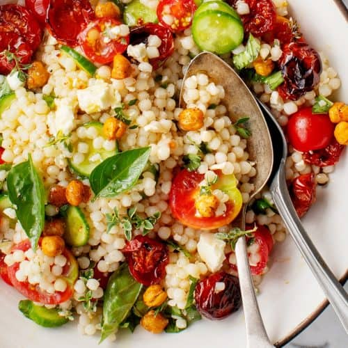 Cherry Tomato Couscous Salad-image