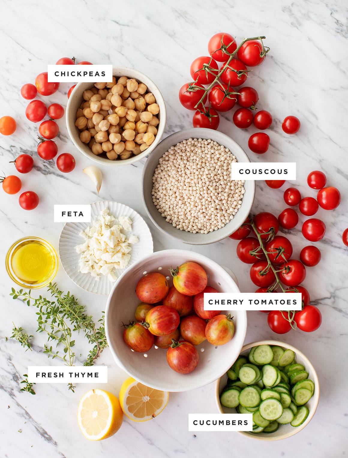 Couscous Salad With Tomatoes And Feta - A Southern Soul