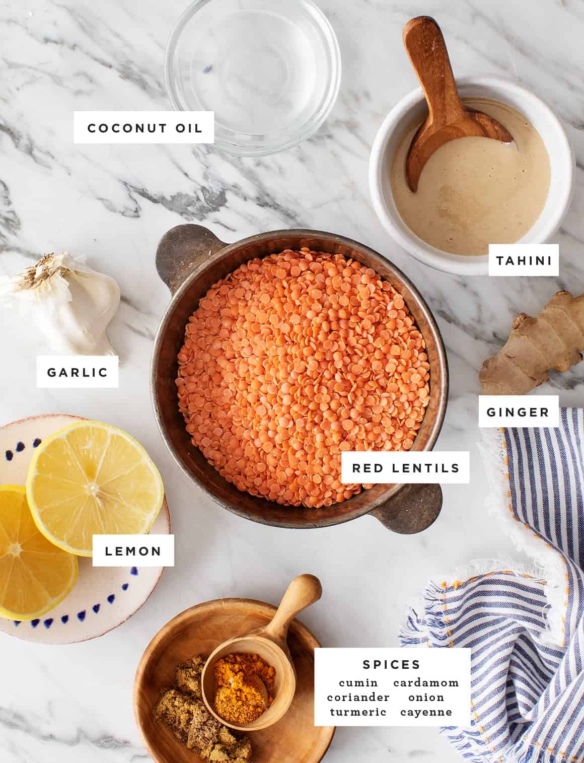 Red Lentil Hummus Recipe - Love and Lemons