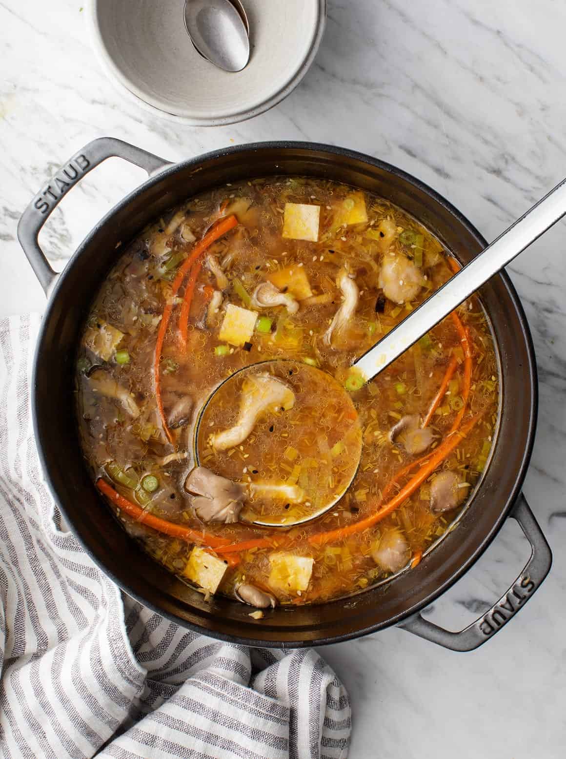 Oyster Mushroom Soup