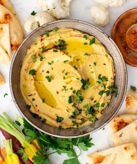 red lentil hummus