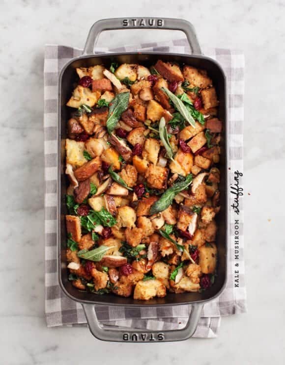 Kale & Shiitake Mushroom Stuffing