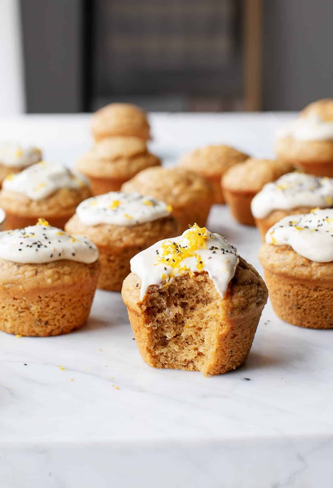 Vegan Lemon Muffins 