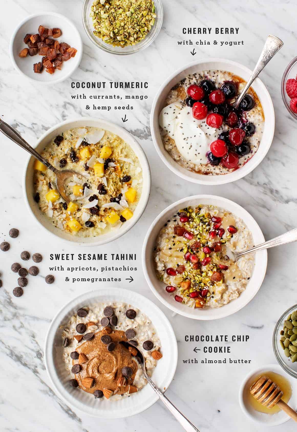 Overnight Oats, Many Ways Recipe - Love and Lemons