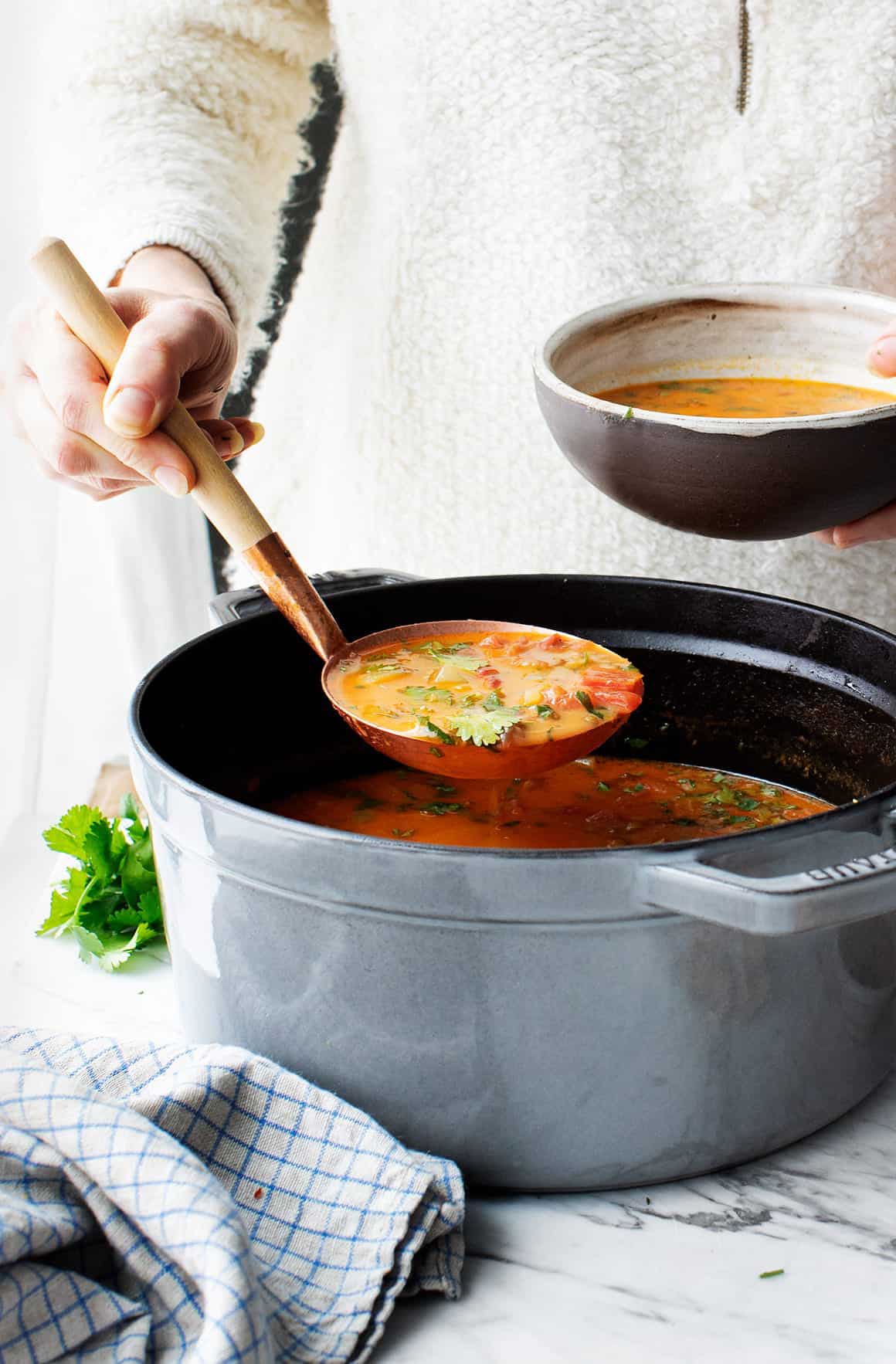 Curried Pumpkin Soup, Epicurious Recipe