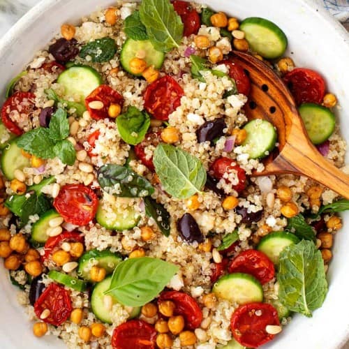 Meal Prep Ideas: Mediterranean Quinoa Salad-image